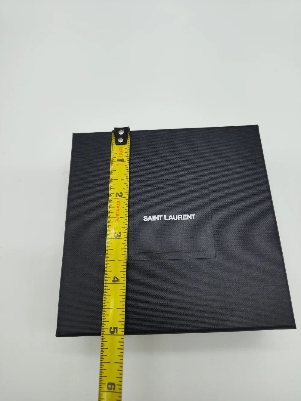 SAINT LAURENT Presentation Box & Logo Dust Bag Authentic Packaging Set EUC